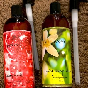 Two brand new wen cleansing conditioners.